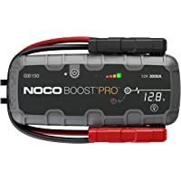 NOCO Boost Pro GB150- Arrancador de Batería UltraSafe 3000A 12V- Cargador de Booster Profesional y Cables de Arranque de…